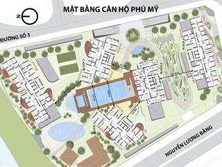 Cần cho thuê căn hộ 2pn chung cư phú mỹ vạn phát hưng, căn góc, tầng trung, nhà thoáng mát