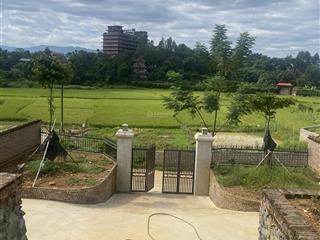 Bán rẻ 400m2 đất nghỉ dưỡng view cánh đồng tại hòa sơn lương sơn hb