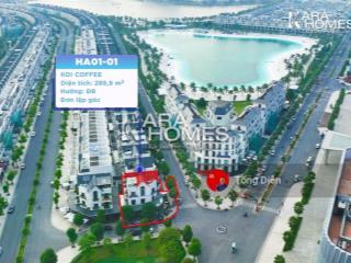 Tống diễn 0944 866 ***. bán bt đơn lập ngã 6, đối diện tttm, view công viên, sẵn dòng tiền, căn góc.