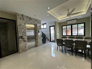 Bán nhà mới đẹp, thang máy, lô góc gần phố nguyễn khánh toàn, dương quảng hàm dt 43m2x6 tầng