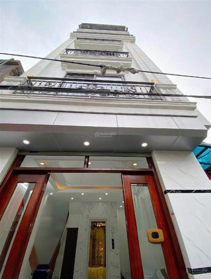 Bán nhà mới, thang máy, ô tô gần phố khúc thừa dụ, trương công giai 50m x7t, mt 4.5m sổ vuông đẹp