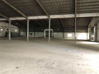 Cho thuê kho xưởng kho 3.500m2 (giá 80k/m2) + sân 1.000m2 (free)  pccc tự động  cont40 vào 24/7