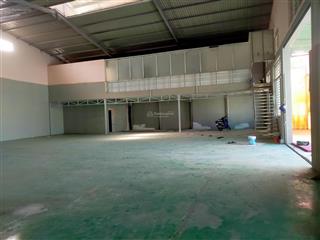 Kho xưởng dt kho 1200m2 + sân 400m2  95 triệu/th, cont 40f vào, có pccc