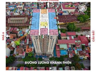 Chuyển nhượng căn chung cư 52m2 khu nhà ở quang vinh 39 lương khánh thiện