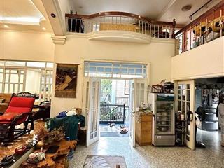 Bán vila sân vườn, cống quỳnh, nguyễn cư trinh, q1, 333m2, 4 tầng, giá tân bình