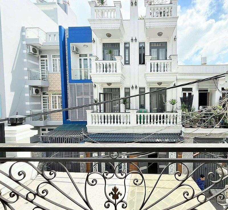 Bán nhà HXH Lê Văn Thọ, P11, Gò Vấp, 107m2, 5 tầng, ngang 5m, nở hậu nhẹ, giá cực bèo