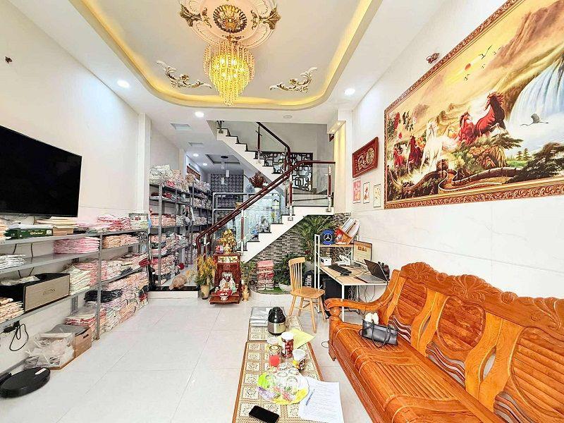 Bán nhà HXH Lê Văn Thọ, P11, Gò Vấp, 107m2, 5 tầng, ngang 5m, nở hậu nhẹ, giá cực bèo