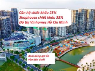 Giỏ hàng shophouse trực tiếp chủ đầu tư ck đến 35%...