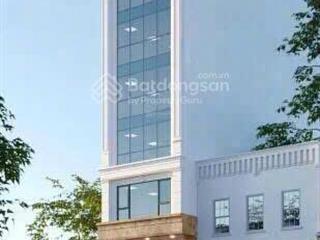 Bán tòa nhà văn phòng mặt phố nguyễn hoàng, mỹ đình dt 80m2, nhà xây 6 tầng, mặt tiền rộng 5m