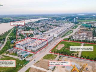 Giảm 600tr bán xẻ khe central riverside 112m2, xây 5 tầng, nhận nhà ở ngay
