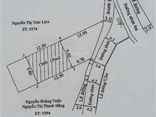 Giá siêu tốt đầu tư giá chỉ 2 tỷ 750tr nhựa 6m 2 ôtô vi vu dt 9.6x27m thổ cư 120m (tổng 300m2)