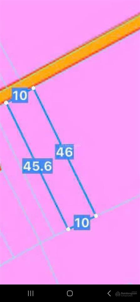 10x46m (tổng 456m2) tc 160m2 chỉ còn 3 tỷ 800tr nhựa 4.5m ôtô xe tải dân đông