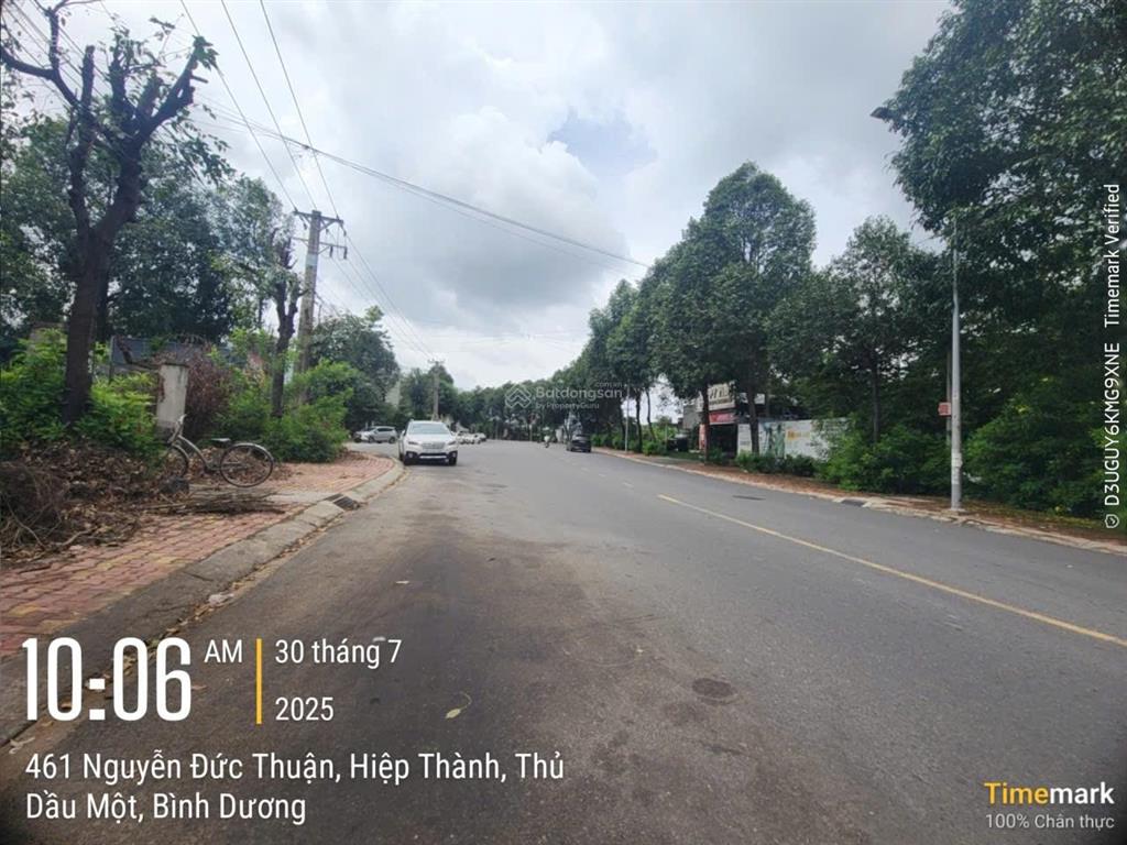 Đất đẹp mặt tiền kinh doanh nguyễn đức thuận đối diện nhà hàng happy time hiệp thành