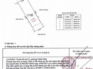 Đường nhựa 6m 10x35m thổ cư 120m2 giá siêu tốt nhất khu vực ngay tái định cư định hòa tp mới bd
