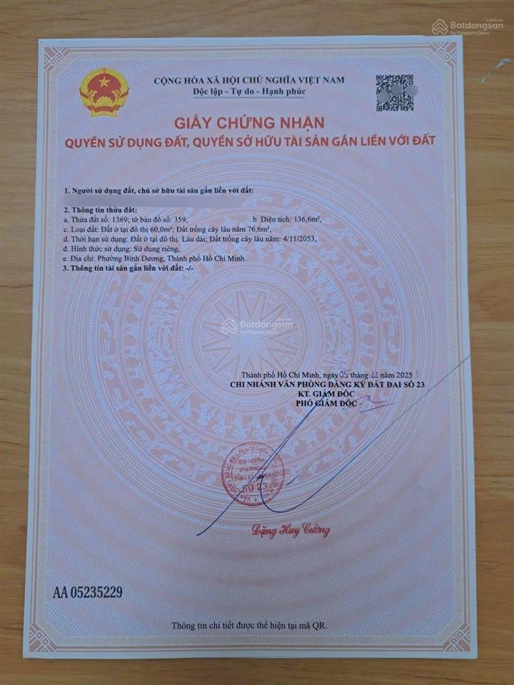 Giá siêu tốt chỉ 1tỷ990/nền nhanh tay có 3 nền liền kề đường 8m 1/huỳnh văn lũy phường bình dương