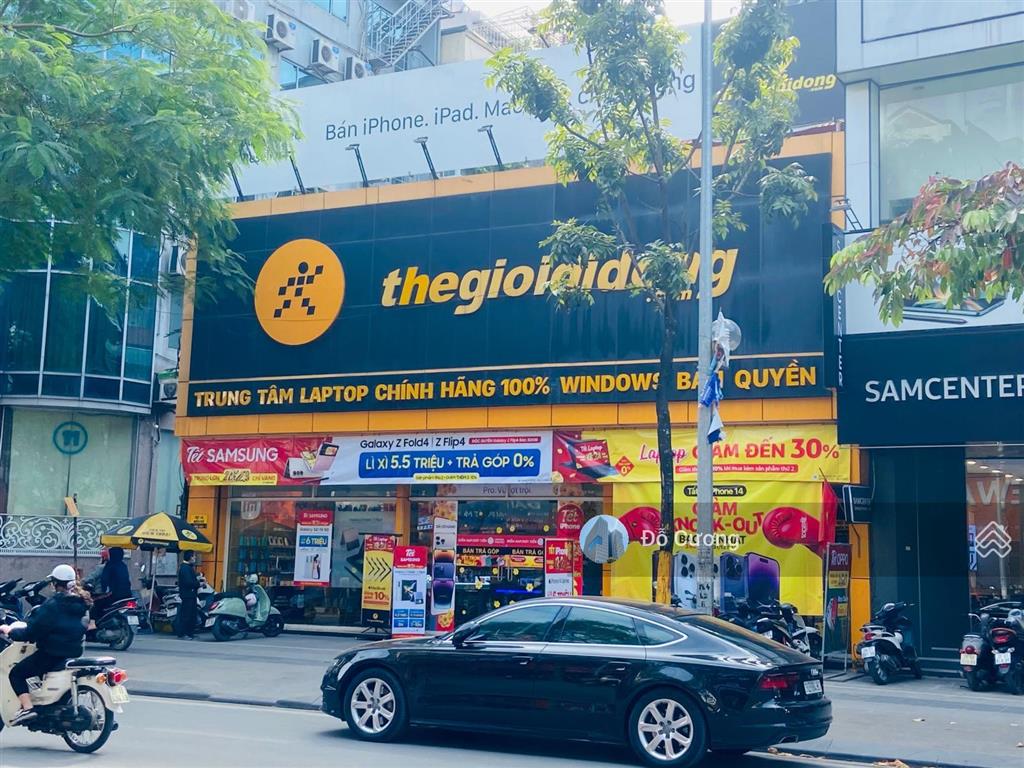 Phố vip quận hoàn kiếm  bán nhà mặt phố trần hưng đạo  265m2 x 2 tầng, giá bán đất  mặt tiền 13m