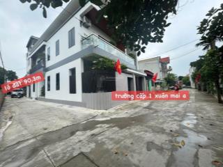 Chuyển công tác cần bán lô đất vị trí hiếm có dt 90m2 sẵn sổ tại thị trấn xuân mai giá 3,5 tỷ