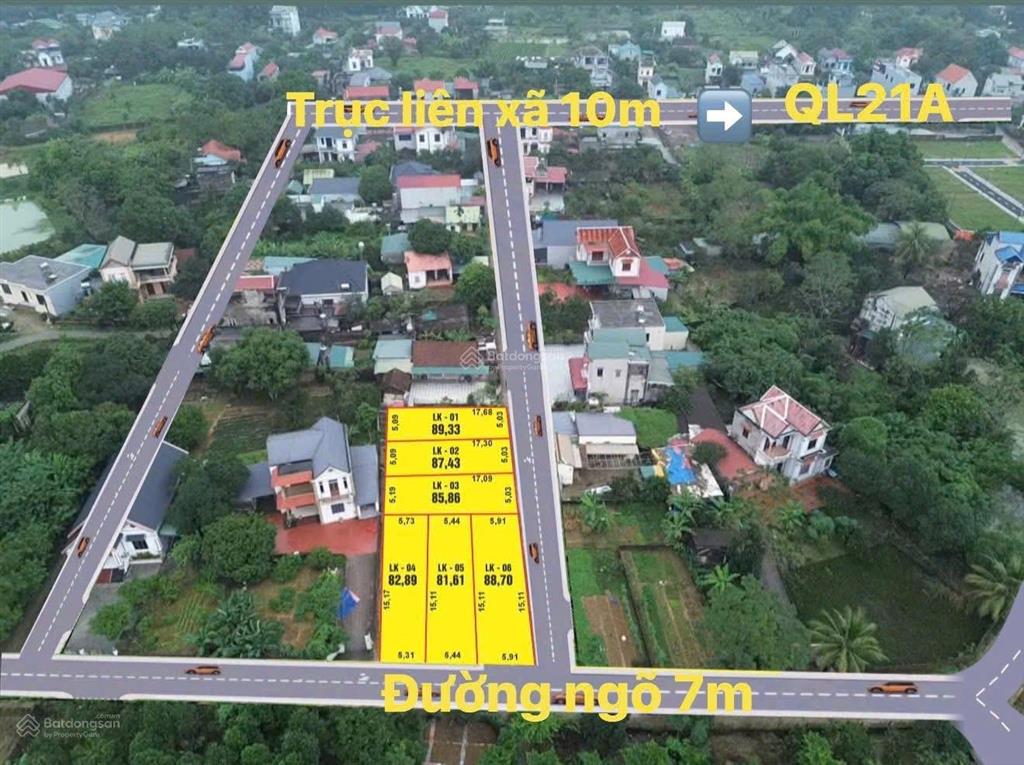 Cầm 2,1 tỉ mua lô đất 82,9m2 ở đô thị xuân mai cam kết sinh lời!