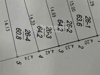 Hiếmbán đất trục chính bát khốicự khối kinh doanh, ô tô tránh, dt 60m, thông cổ linh, cầu thanh trì