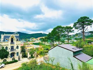Bán đất tặng nhà 2 mặt tiền kqh an sơn 230m2 vuông vức view thung lũng rừng thông