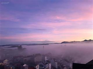 Đất 2 mặt tiền view săn mây cách hồ xuân hương chợ đà lạt chỉ 2km 75m2 nở hậu