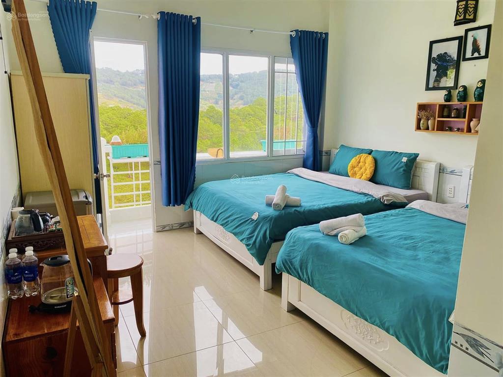 Hạ giá bán homestay view thung lũng rừng thông vĩnh viễn, 10 phòng kinh doanh nở hậu