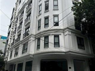 Bán toà nhà văn phòng phố dương khuê, 140m2x10 tầng, lô góc, đường 13m, ngõ thông, nội thất đẹp
