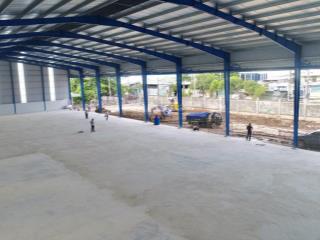 Cho thuê kho xưởng 1350m2 mới xây 100% mặt tiền lê văn khương, p. thới an, q. 12