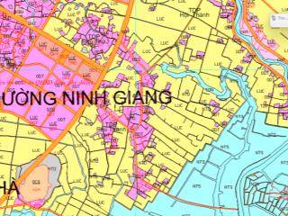 500m2 đất quy hoạch thổ cư đường nhựa phường ninh giang giá 430tr