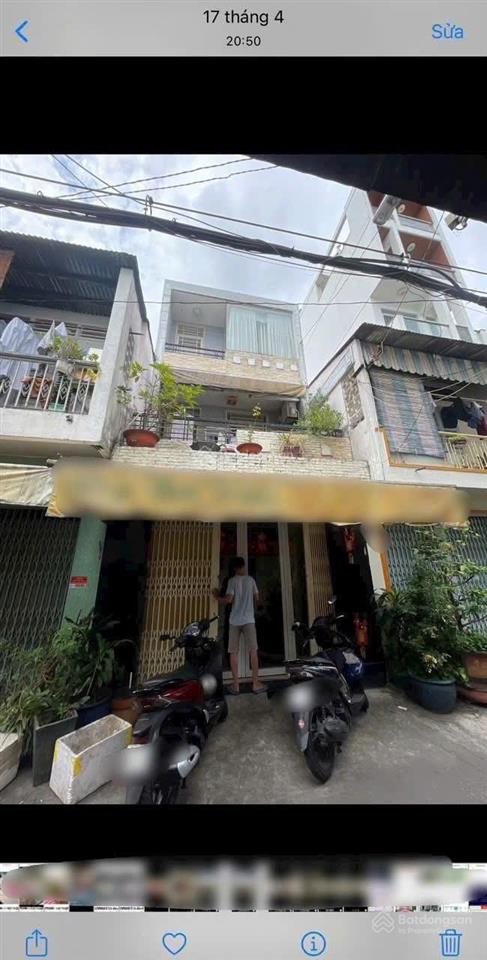 Nhà 4x12m, 3 tầng cư xá phú bình, quận 11