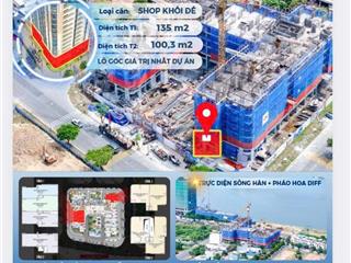Chỉ 12 căn shophouse khối đế peninsula da nang, sở hữu vị trí trung tâm mặt sông, giá chỉ từ 4,2 tỷ