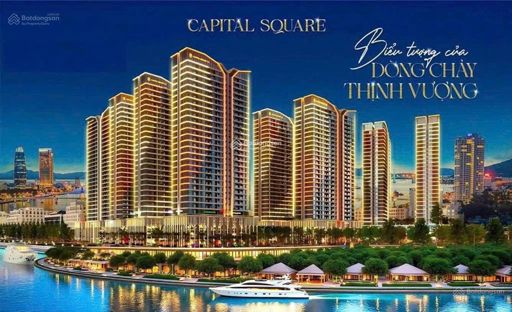 Capital square, tổ hợp 14 tòa căn hộ lớn nhất mặt sông hàn đà nẵng, mở bán đợt 1 ck lên đến 15%