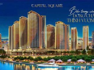 Capital square, tổ hợp 14 toà căn hộ lớn nhất mặt sông hàn  đà nẵng, mở bán đợt 1 ck lên đến 15%.