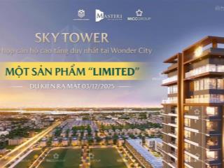 Mở bán chung cư cao cấp masterise homes dự án vinhomes wonder city đan phượng