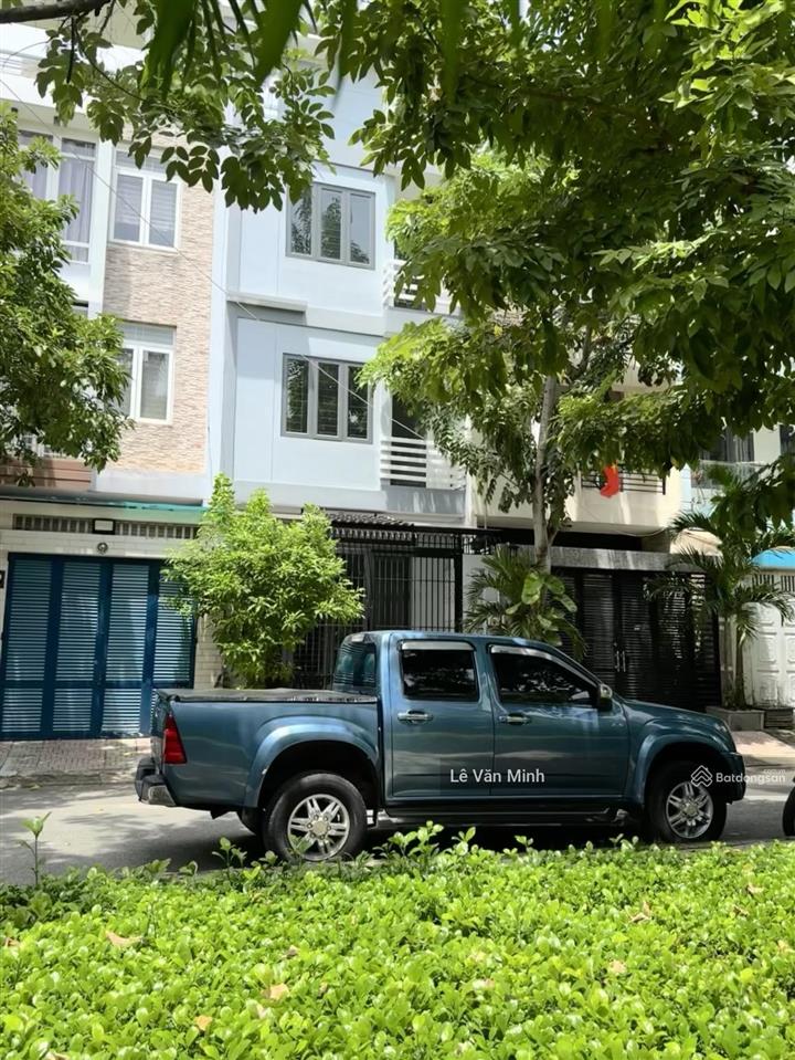 Bán nhà 4 tầng 92m2 đối diện công viên  đường đặng thuỳ trâm, ngay đh văn lang