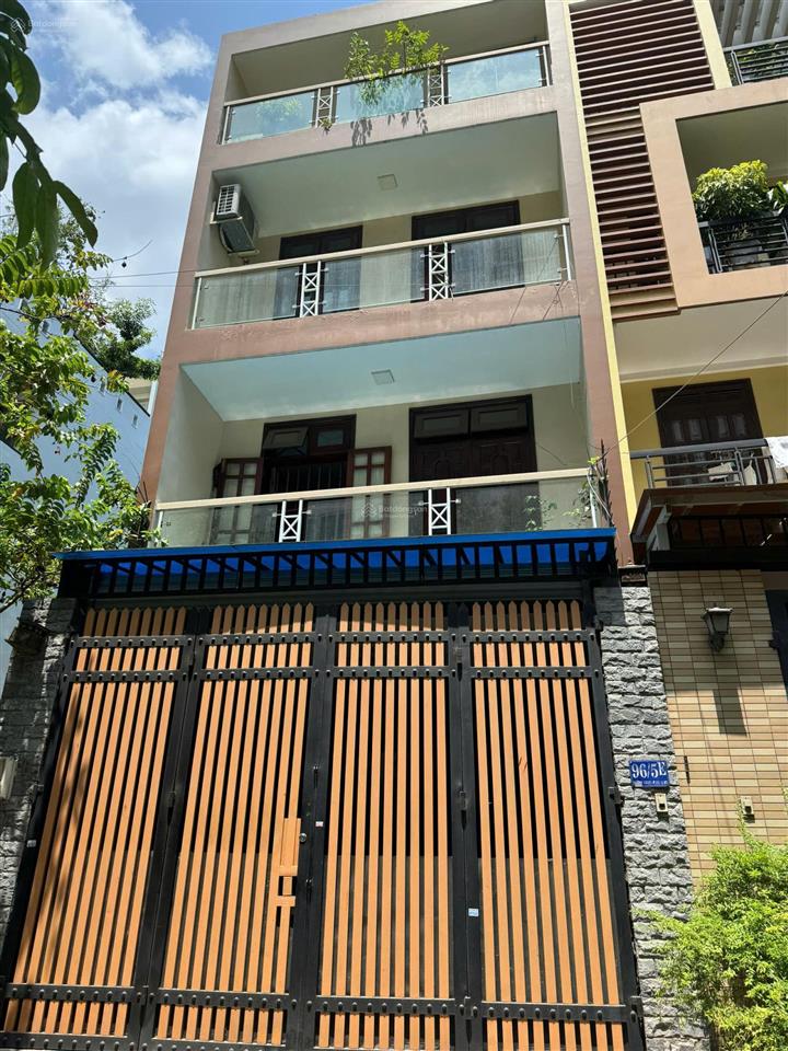 Bán nhà riêng 4 tầng dt 5x17m giá 12,8 tỷ tại đường đặng thùy trâm, bình thạnh
