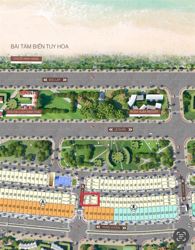 Bán nhanh lô góc 2 mặt tiền 252m2 sát đl hùng vương. giá 10,5 tỷ