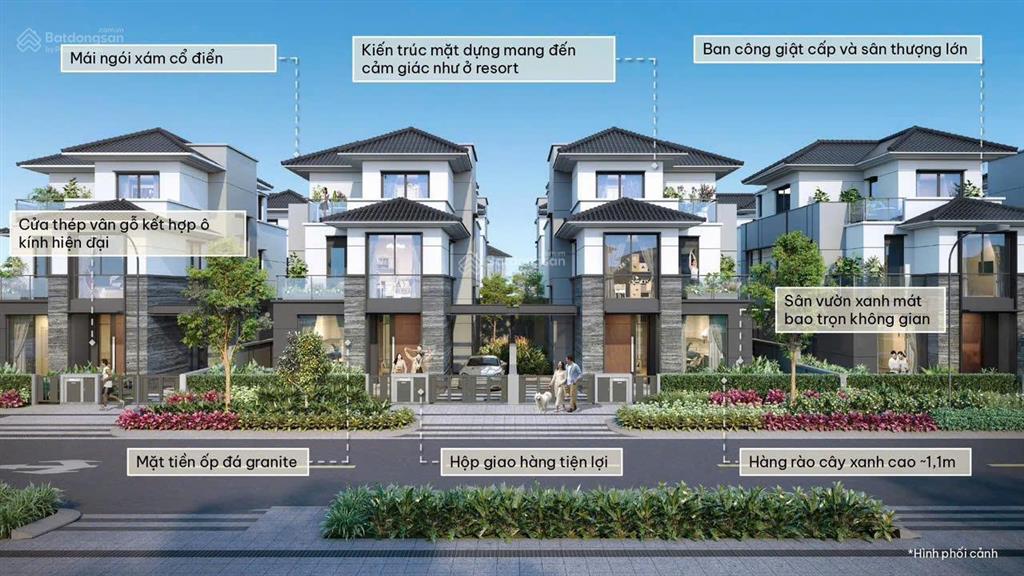 Rỗ hàng biệt thự gladia by the waters 9x17m  giá từ 42 tỷ  mt đường 25m  nhận nhà ở ngay