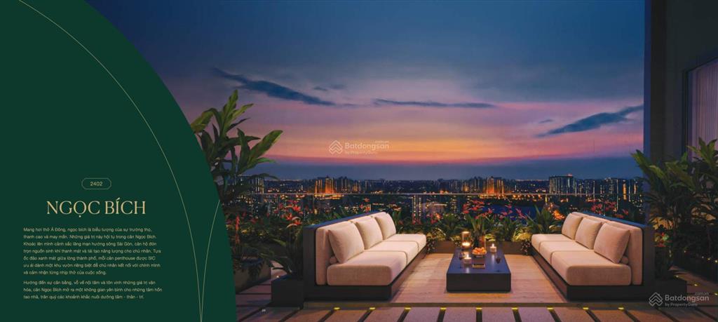 Penthouse thảo điền green  view sông sài gòn trực diện  số lượng giới hạn (từ 80 tỷ)