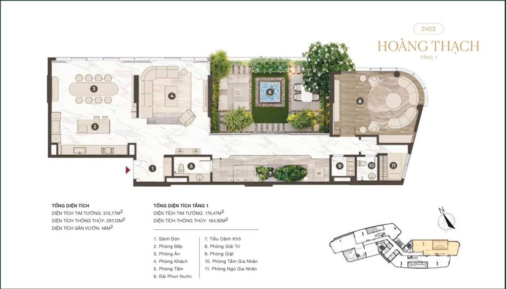 Penthouse thảo điền green  view sông sài gòn trực diện  số lượng giới hạn (từ 80 tỷ)