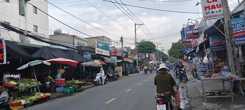 Giá cực tốt! bán đất mặt đường trung mỹ tây 13, q12, tphcm, xe tải tránh,lô góc, dt 221mx1t, mt5m