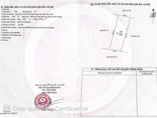 Bán nhanh 2 lô đất 5x21m full thổ. nằm ngay vị trí đường nhựa rộng 12m xã mỹ tân huyện ngọc lặc