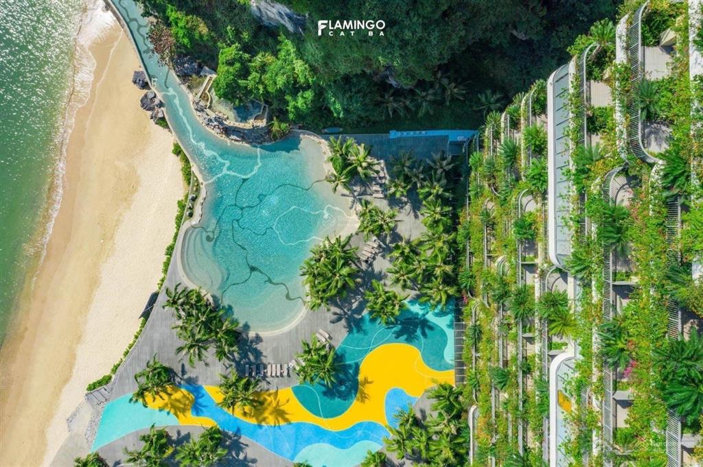 Cc cắt lỗ sâu căn view trực diện biển flamingo cat ba beach resort, 2.25 tỷ, 38m2, sẵn sổ đỏ
