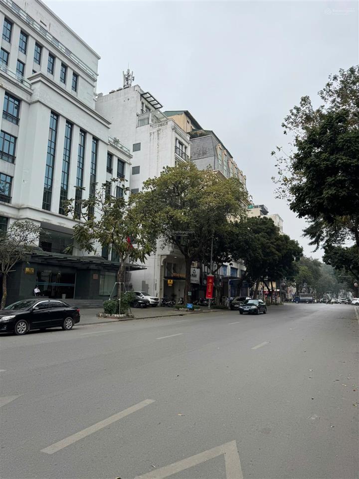 Bán nhà mặt phố lý thường kiệt, 221m2, lô góc, mặt tiền siêu đẹp 11.6m, chỉ 123 tỷ