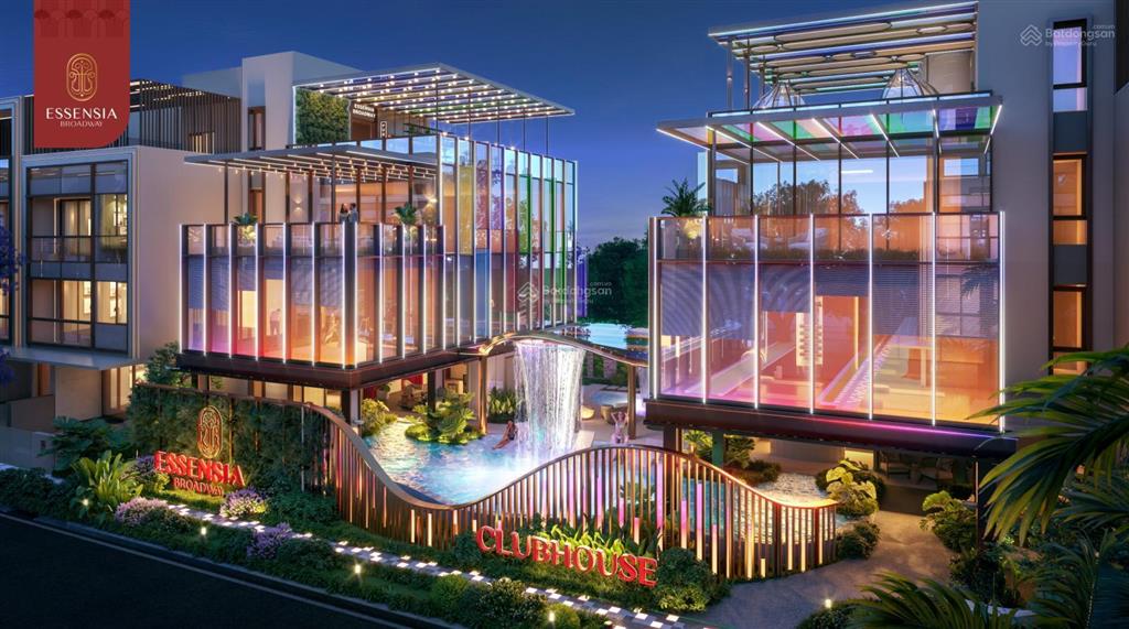 Booking sớm có giá hời  shophouse mặt tiền nguyễn hữu thọ  essensia broadway, 39 tỷ, 180m2, 4pn