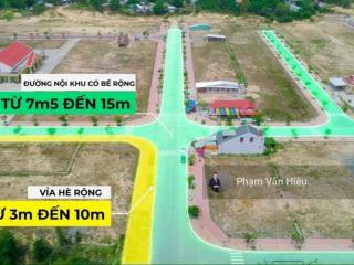 Bán đất nền dự án hội an green village, gía  16 triệu / m2,dt 126 m2 ngang 6m đường 16.5m.