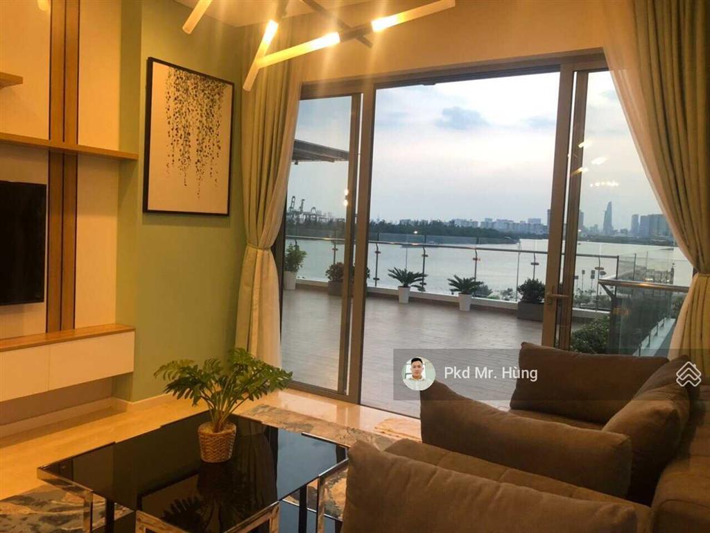 Căn hộ sân vườn đảo kim cương  4pn 300m2  full nt  view sông sài gòn và q1 & lm81