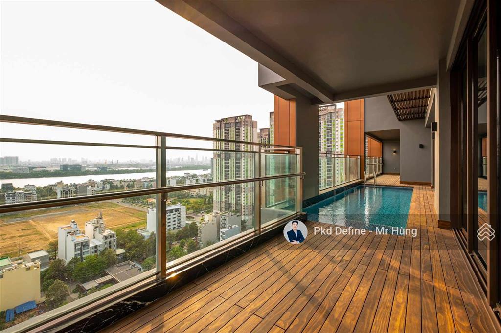 Căn hộ hạng sang define  4pn 325m²  có hồ bơi riêng, view sông sài gòn  tin thật 100%  giá tốt