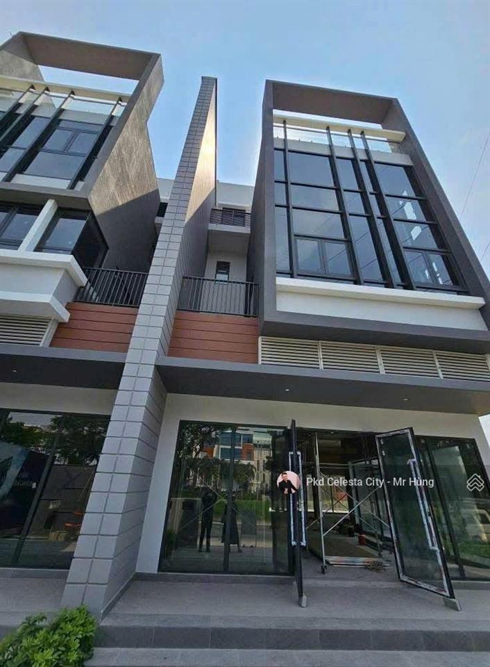 Nhà phố thương mại 2 mặt tiền nguyễn hữu thọ  celesta avenue 7x30m 3 lầu&st  mua trực tiếp cđt