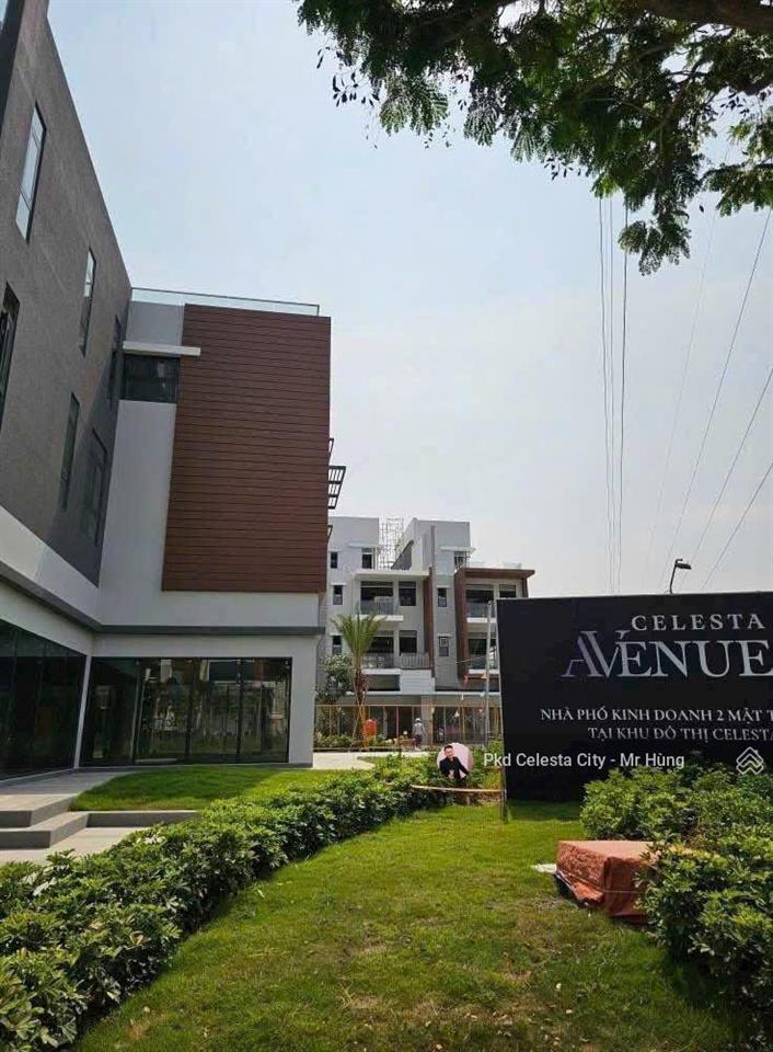 Nhà phố thương mại 2 mặt tiền nguyễn hữu thọ  celesta avenue 7x30m 3 lầu&st  mua trực tiếp cđt